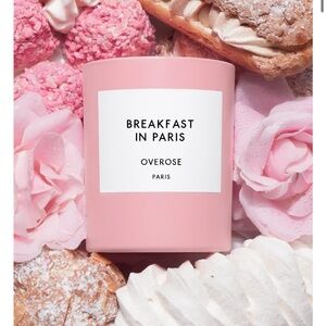 Breakfast in Paris Scented Candle - Pink